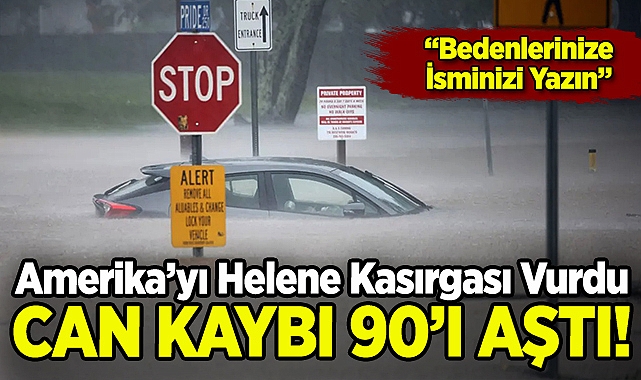 Helene Kasırgasında Can Kaybı 90'ı Aştı: 'Bedenlerinize İsminizi Yazın'