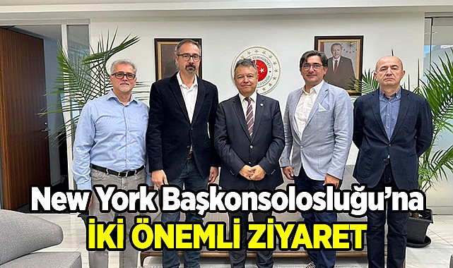 New Başkonsolosluğu'na İki Önemli Ziyaret