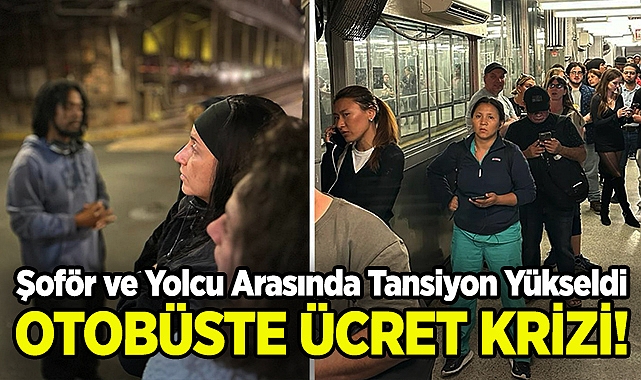 New Jersey'de Ücret Krizi: Şoför ve Yolcu Arasında Tansiyon Yükseldi!