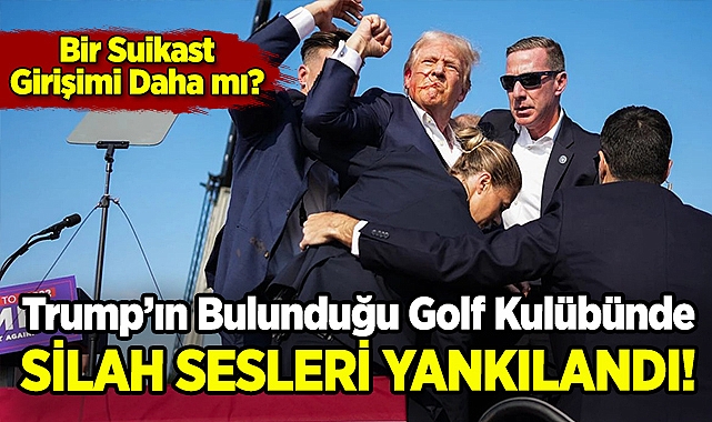 Trump'ın Bulunduğu Golf Kulübünde Silah Sesleri Yankılandı!