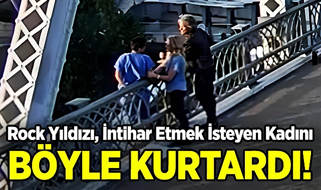 Ünlü Rock Yıldızı, İntihar Etmeye Çalışan Kadını Böyle Kurtardı!