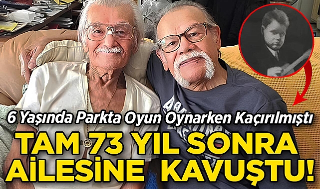 6 Yaşında Parkta Oyun Oynarken Kaçırılmıştı: Tam 73 Yıl Sonra Bulundu!