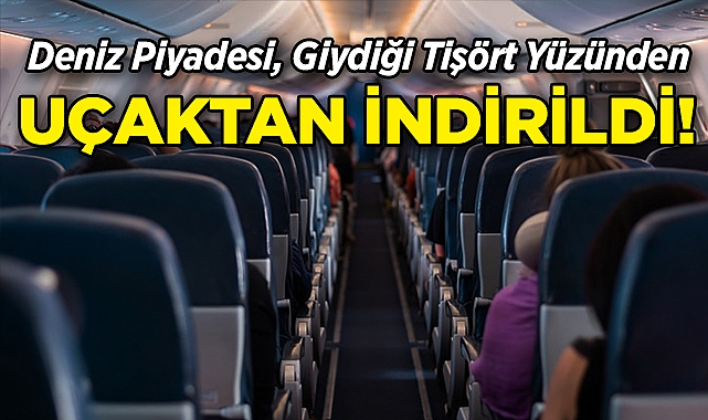 Deniz Piyadesi, Giydiği Tişört Yüzünden Uçaktan İndirildi!