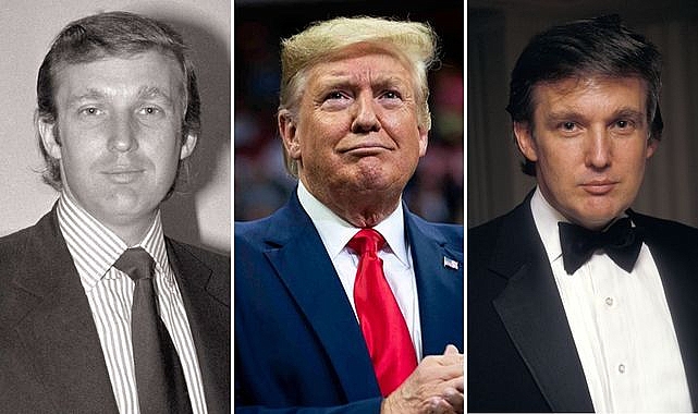 Donald Trump'ın 1980'den günümüze değişimi: Sosyal medyada gündem oldu