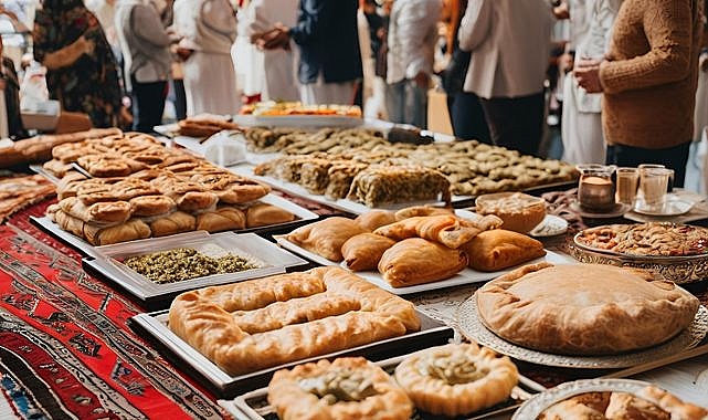 Geleneksel tatlar ve renkli etkinliklerle dolu bir gün: Mimar Sinan Mosque Turkish Food Festival