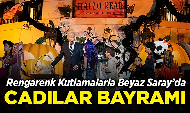 Rengarenk Kutlamalarla Beyaz Saray'da Cadılar Bayramı!