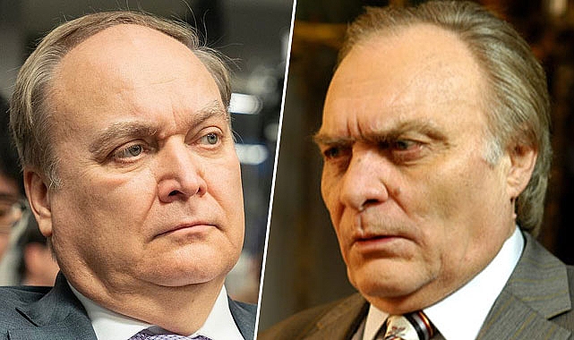 Rus Büyükelçi Anatoly Antonov, Laz Ziya'ya benzerliğiyle sosyal medyada gündem oldu