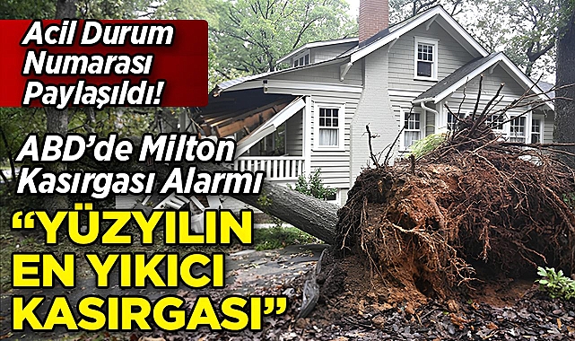 Son Yüzyılın En Yıkıcı Kasırgası Geliyor: ABD'de Milton Kasırgası Alarmı!