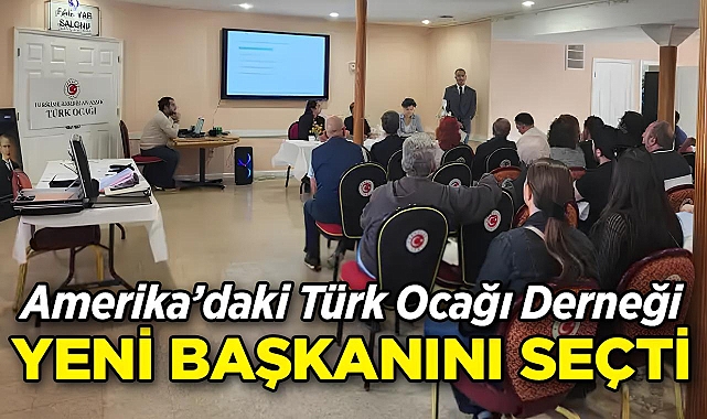 Türk Ocağı Derneği Yeni Başkanını Seçti!