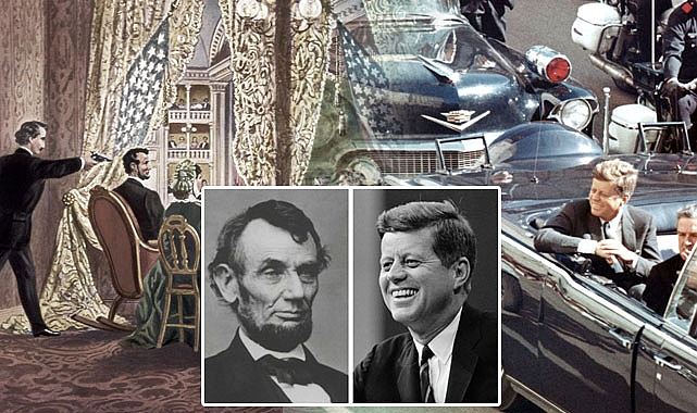 ABD'nin ünlü başkanları Lincoln ve Kennedy arasındaki şaşırtıcı benzerlikler