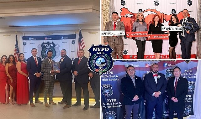 NYPD Orta Doğu ve Türk Topluluğu'ndan 3'üncü gala: Ödüller sahiplerini buldu