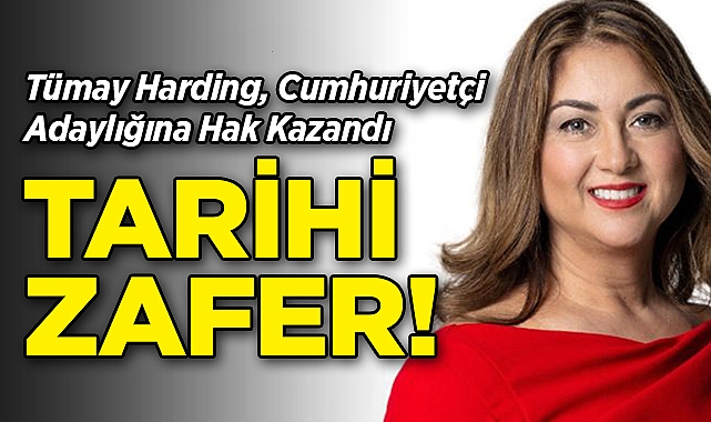 Tümay Harding, Tarihi Bir Zafere İmza Attı: Cumhuriyetçi Adaylığına Hak Kazandı!