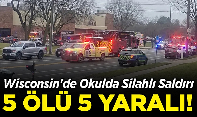 ABD'de Okula Silahlı Saldırı: 5 Ölü, 5 Yaralı!