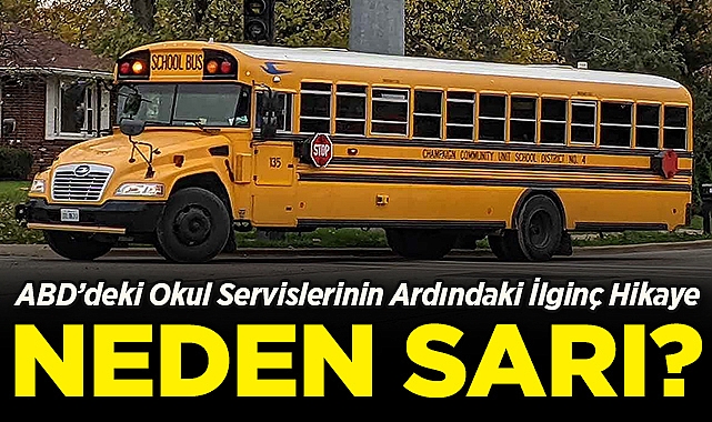 ABD'deki Okul Servislerinin Ardındaki İlginç Hikaye: Neden Sarı?