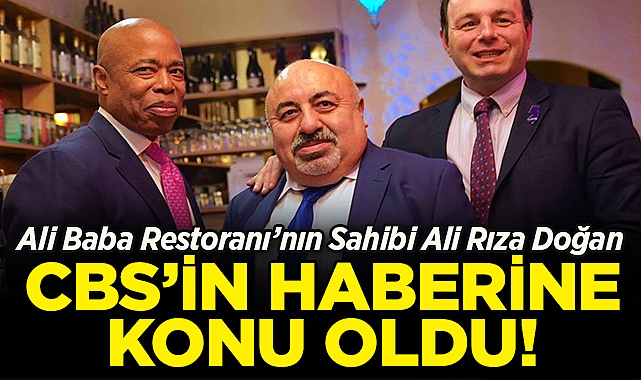 Ali Baba Restoranı'nın Sahibi Ali Rıza Doğan, CBS'in Haberine Konu Oldu!