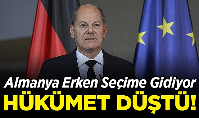 Almanya'da Hükümet Düştü: Erken Seçime Gidiliyor!