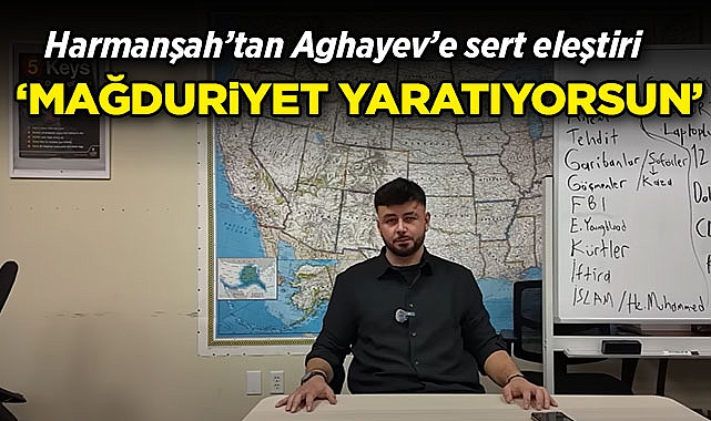 Can Harmanşah'tan Fuad Aghayev'e sert eleştiri: Sahtecilik ve mağduriyet yaratıyorsun