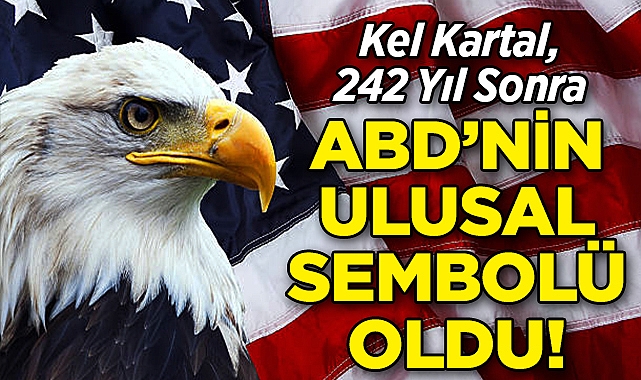 Kel Kartal, 242 Yıl Sonra ABD'nin Ulusal Sembolü Oldu!