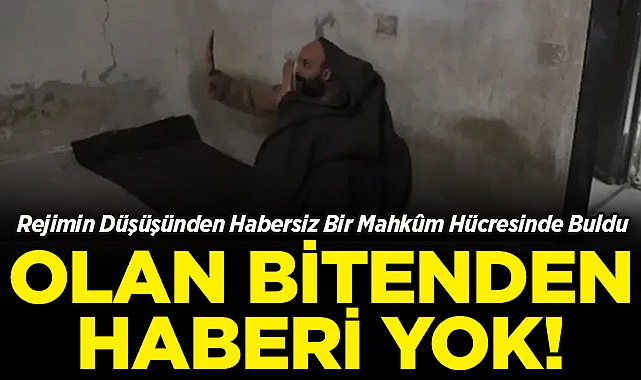 Rejimin Düşüşünden Habersiz Bir Mahkûm Hücresinde Buldu!