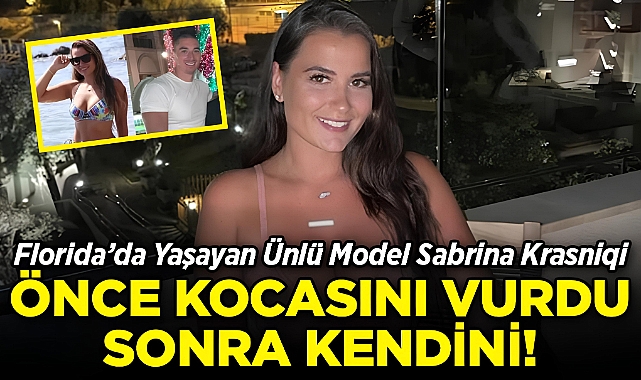 Ünlü Model Kocasına 5 El Ateş Etti: Ardından Kendi Canına Kıydı!